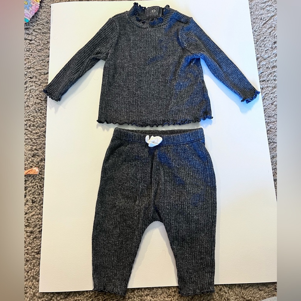 3-6 m baby top and bottom set
